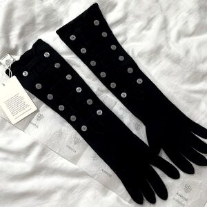 Kinross Cashmere Elbow Length Gloves